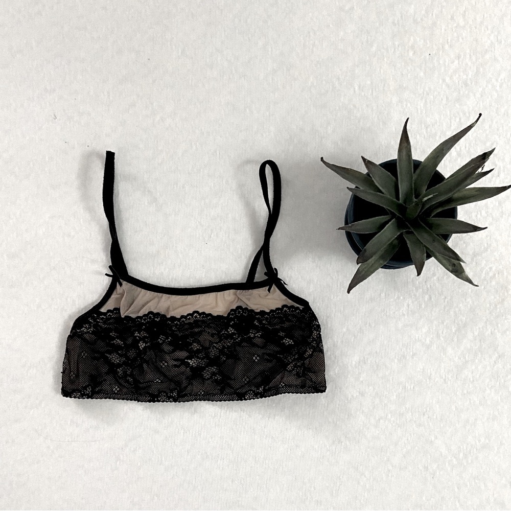 Forever 21 Black Lace Bralette